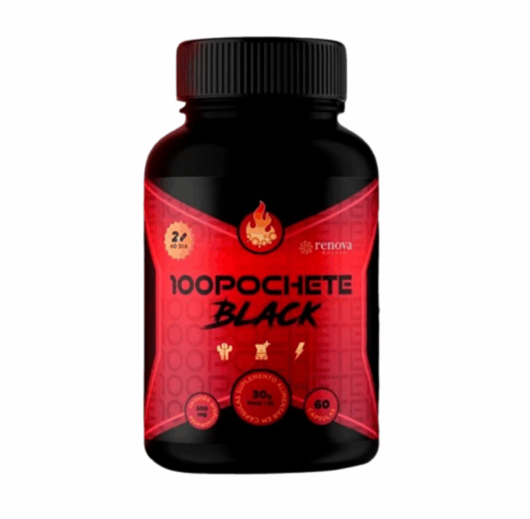 100Pochete Chá Black